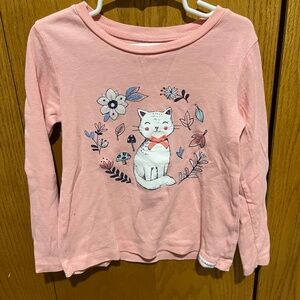 Carters long sleeve t shirt girls size 5
